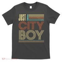 Vintage Retro Just A CityBoy T-Shirt thumb 0