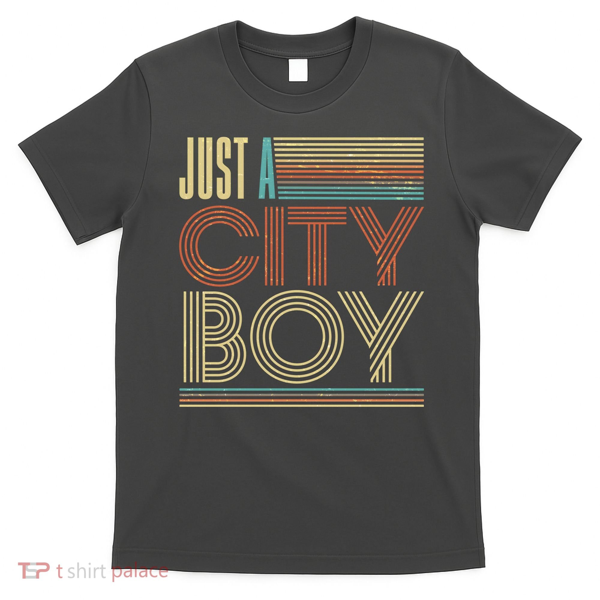 Vintage Retro Just A CityBoy T-Shirt