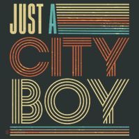 Vintage Retro Just A CityBoy T-Shirt thumb 7