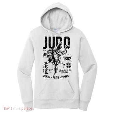 Vintage Retro Judo Women's Hoodie