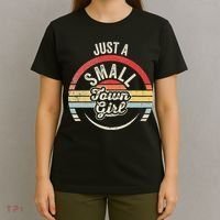 Vintage Retro Just A Small Town T-Shirt thumb 4