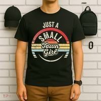 Vintage Retro Just A Small Town T-Shirt thumb 6