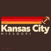 Vintage Retro Kansas City Missouri Football T-Shirt thumb 7