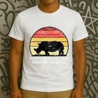 Vintage Retro Kruger National Park South Africa Africa Safa T-Shirt thumb 3