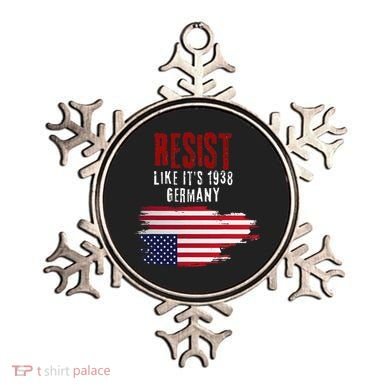 Vintage Resist Like Its 1938 Germany Flag Funny Ornament