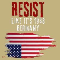 Vintage Resist Like Its 1938 Germany Flag Funny T-Shirt thumb 7