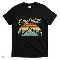 Vintage Retro Lake Tahoe National Forest T-Shirt thumb 0