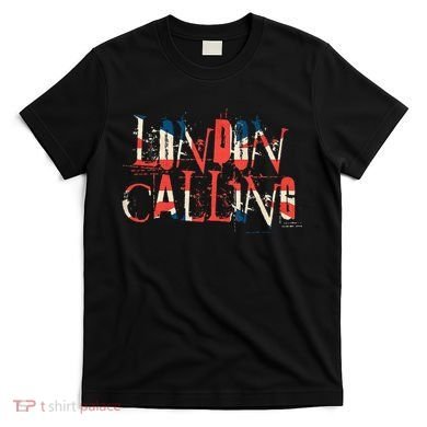 Vintage Retro London Calling T-Shirt