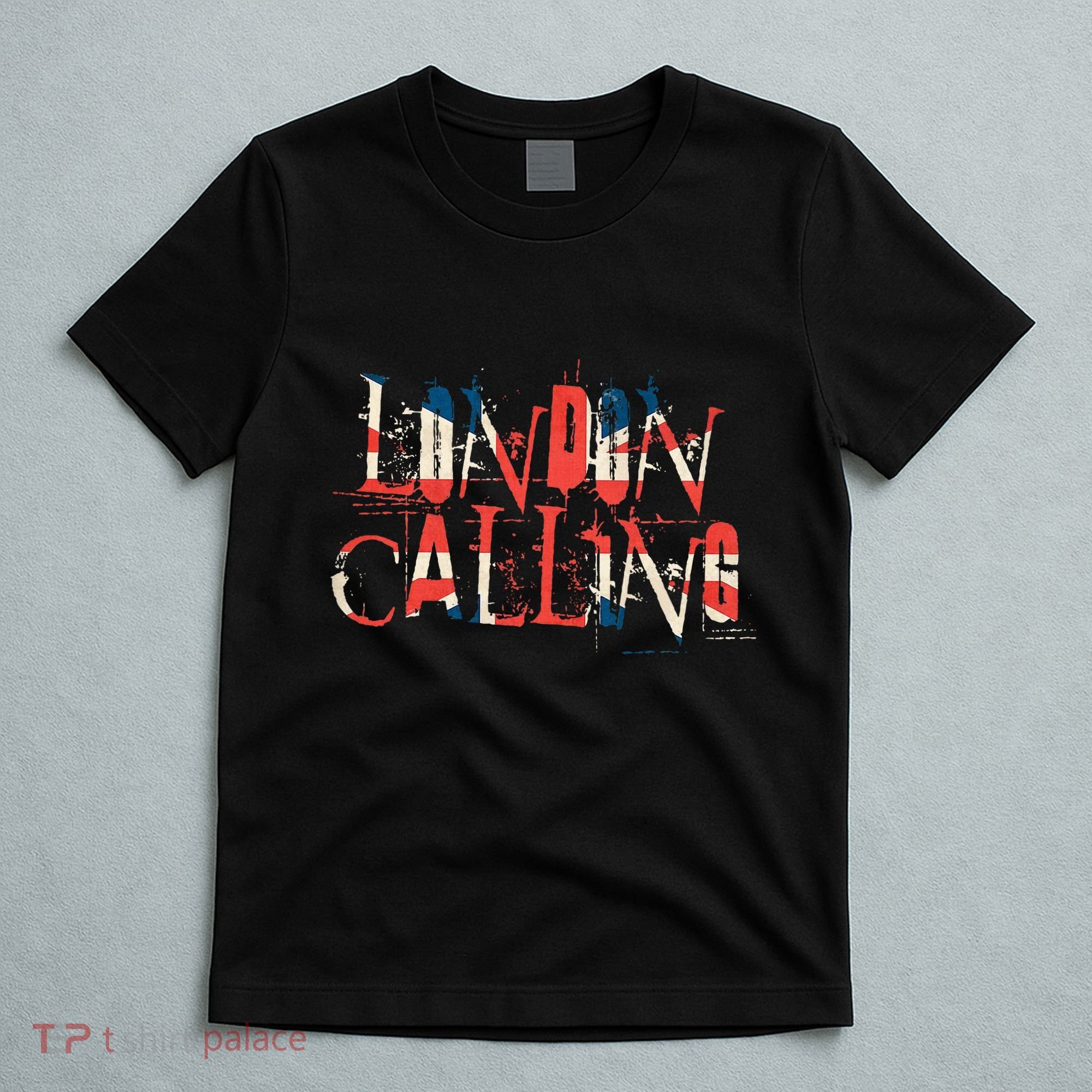 Vintage Retro London Calling T-Shirt