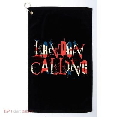 Vintage Retro London Calling Golf Towel