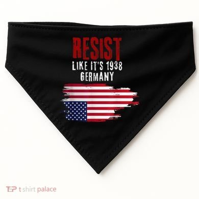 Vintage Resist Like It'S 1938 Germany Flag USA-Made Doggie Bandana