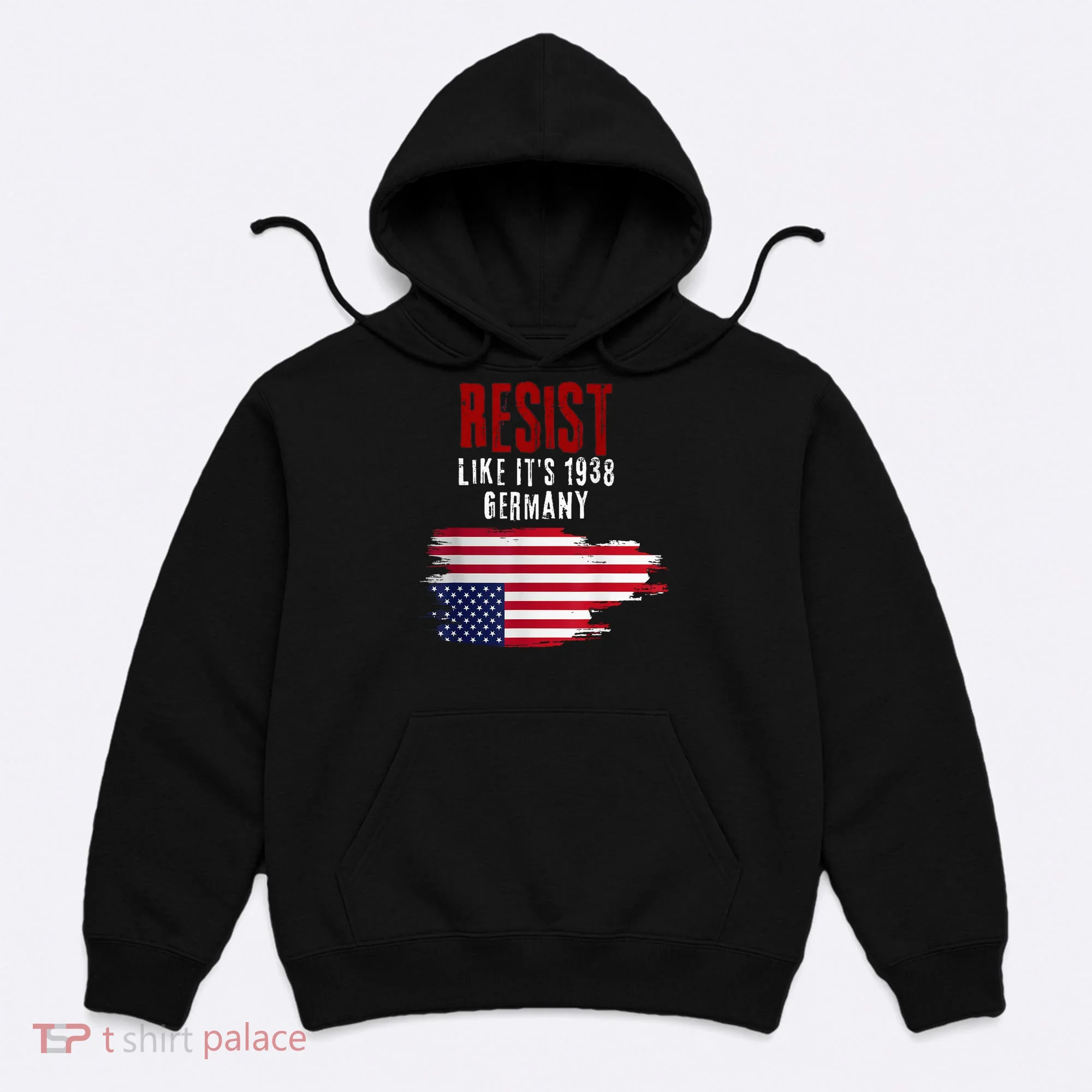 Vintage Resist Like It'S 1938 Germany Flag Hoodie