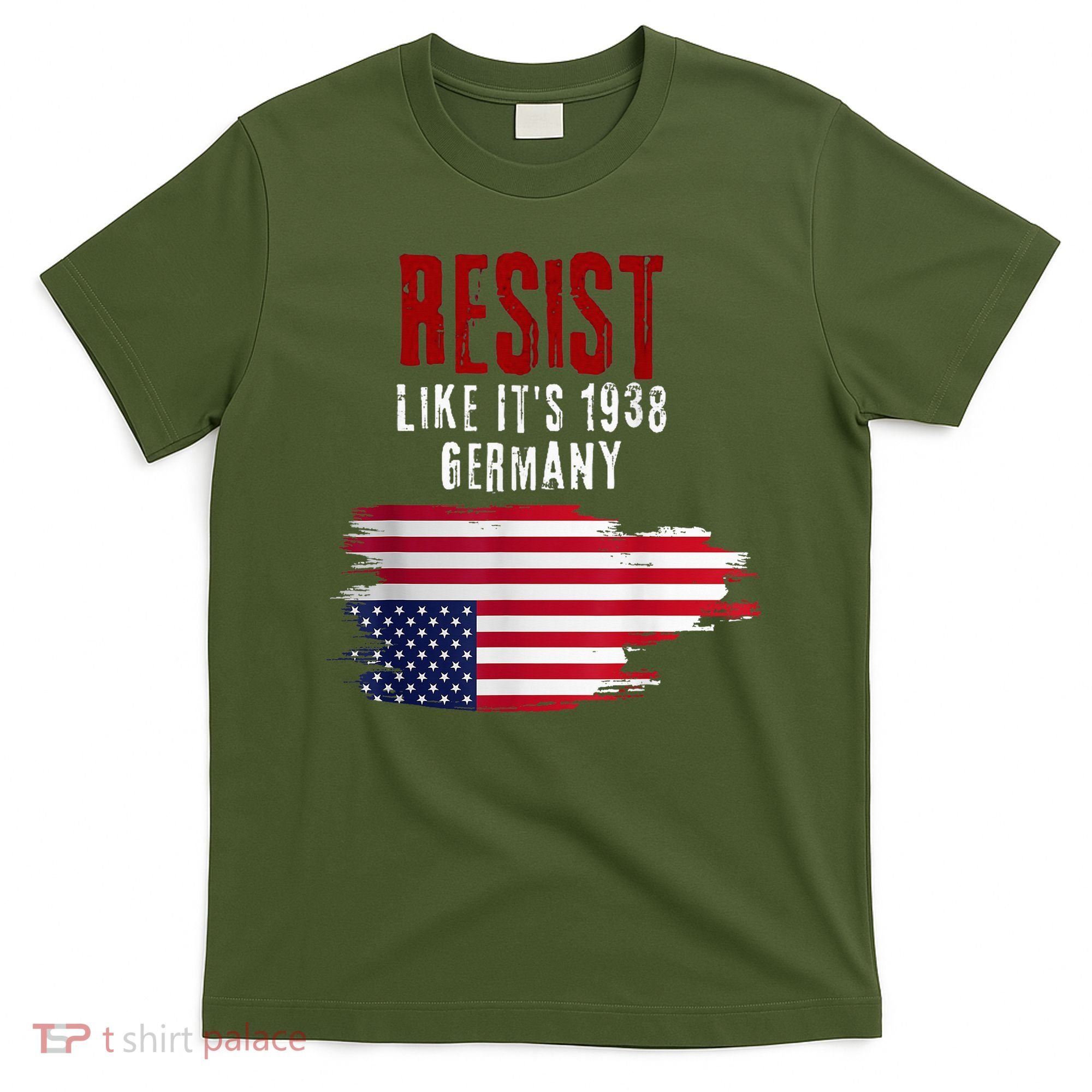 Vintage Resist Like It'S 1938 Germany Flag T-Shirt