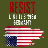Vintage Resist Like It'S 1938 Germany Flag T-Shirt thumb 7