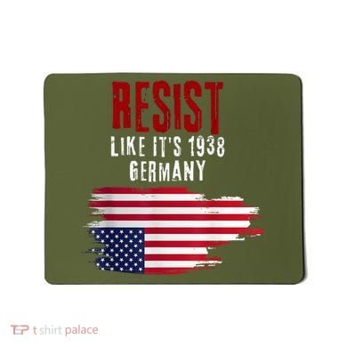 Vintage Resist Like It'S 1938 Germany Flag Mousepad