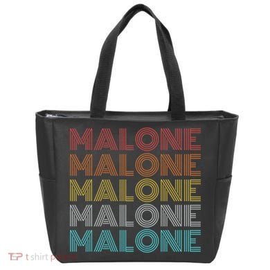 Vintage Retro Malone Tote Bag