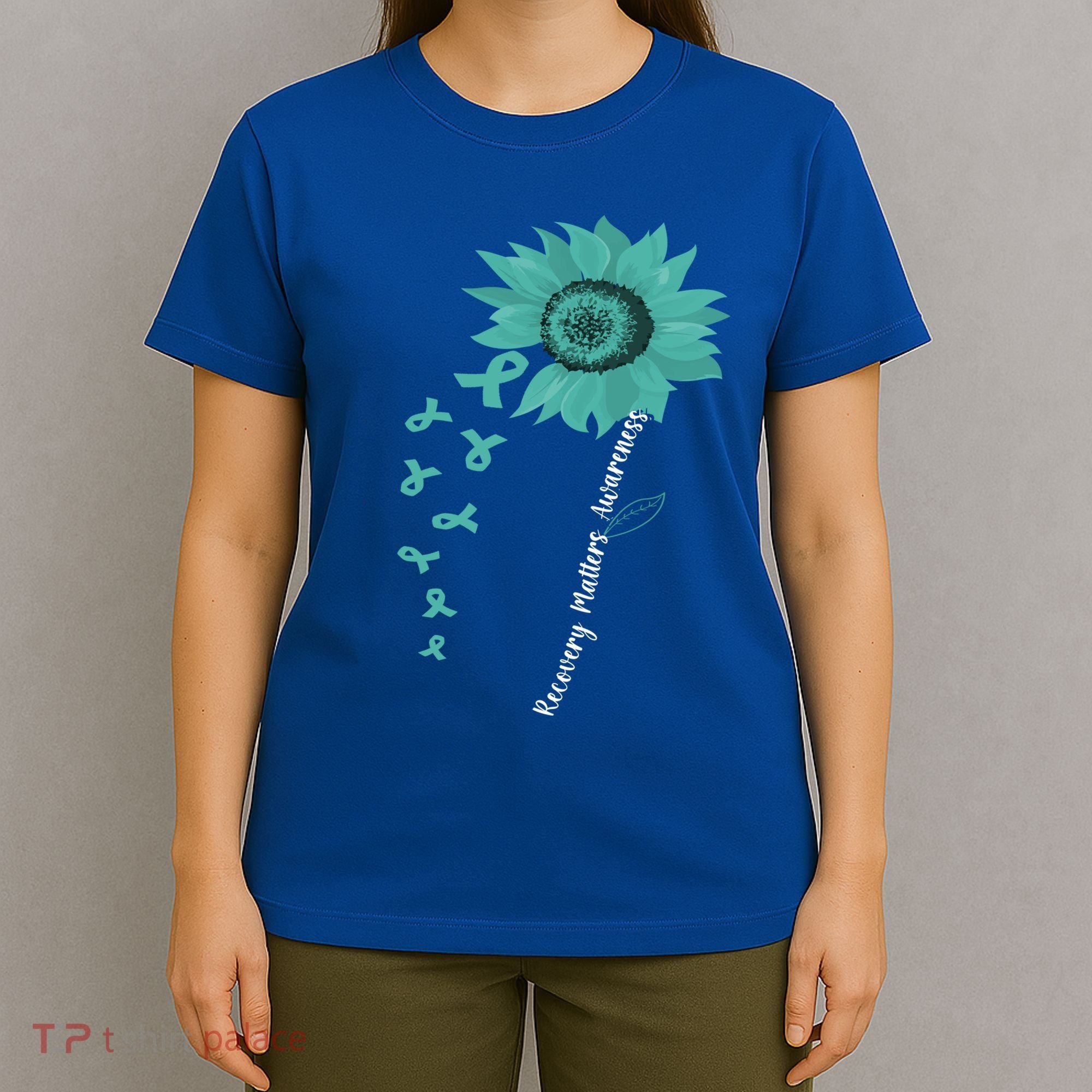 Vintage Recovery Matters Awareness Gift T-Shirt