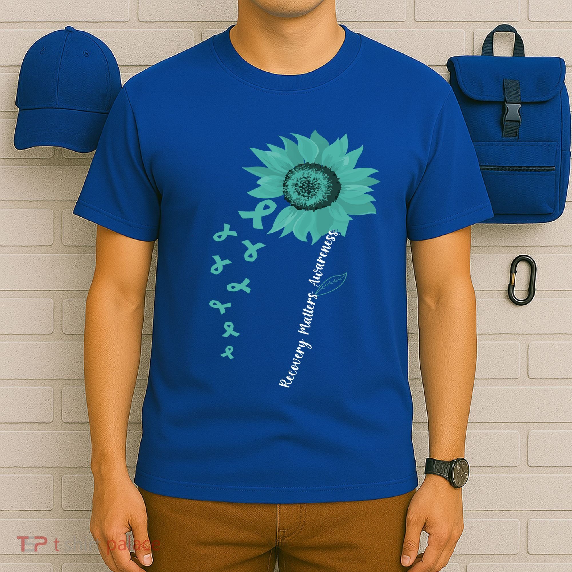Vintage Recovery Matters Awareness Gift T-Shirt