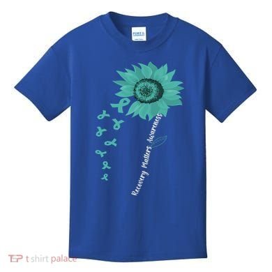 Vintage Recovery Matters Awareness Gift Kids T-Shirt