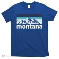 Vintage Retro Montana Mountain Adventure Outdoor Big Sky Funny Gift T-Shirt thumb 0