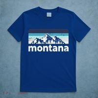 Vintage Retro Montana Mountain Adventure Outdoor Big Sky Funny Gift T-Shirt thumb 5