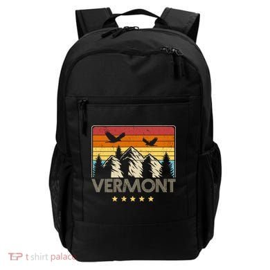 Vermont Retro Mountain Eagle Backpack
