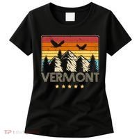Vermont Retro Mountain Eagle Women's T-Shirt thumb 0
