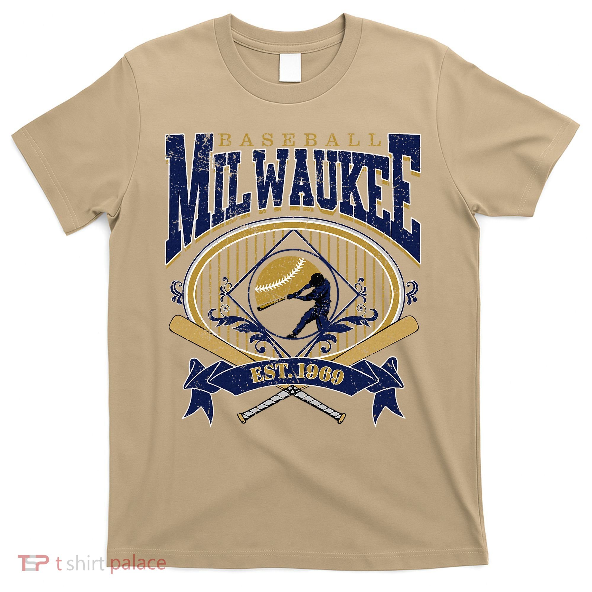Vintage Retro Milwaukee Baseball T-Shirt