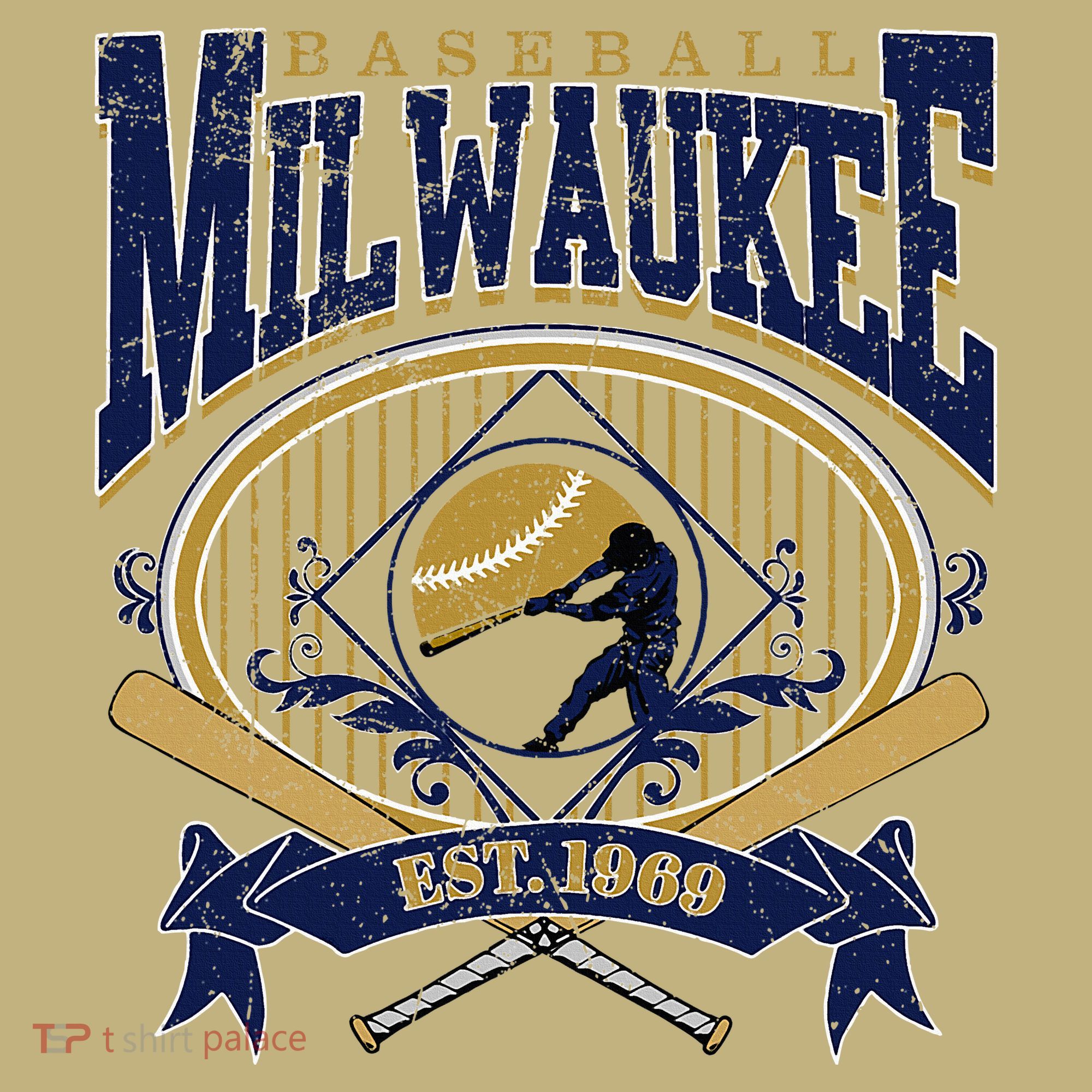 Vintage Retro Milwaukee Baseball T-Shirt