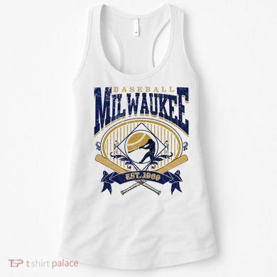 Vintage Retro Milwaukee Baseball Women's Tank Top