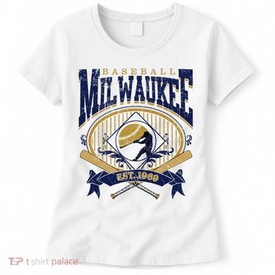 Vintage Retro Milwaukee Baseball Women's T-Shirt