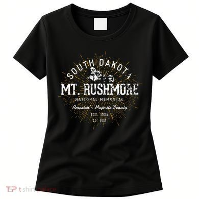Vintage Retro Mount Rushmore National Memorial Women's T-Shirt