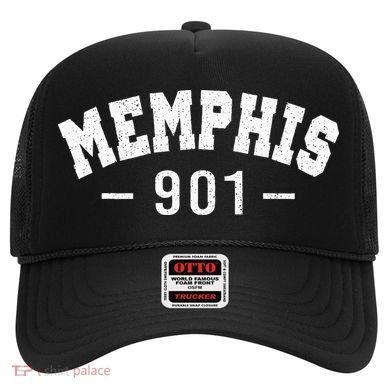 Vintage Retro Memphis City 901 Area Code Tennessee Hat