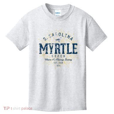 Vintage Retro Myrtle Beach Kids T-Shirt