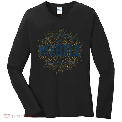 Vintage Retro Myrtle Beach Women's Long Sleeve Shirt
