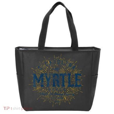 Vintage Retro Myrtle Beach Tote Bag