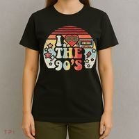 Vintage Retro Nineties 1990s 90s I Love The 90's Gift T-Shirt thumb 4
