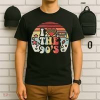 Vintage Retro Nineties 1990s 90s I Love The 90's Gift T-Shirt thumb 6