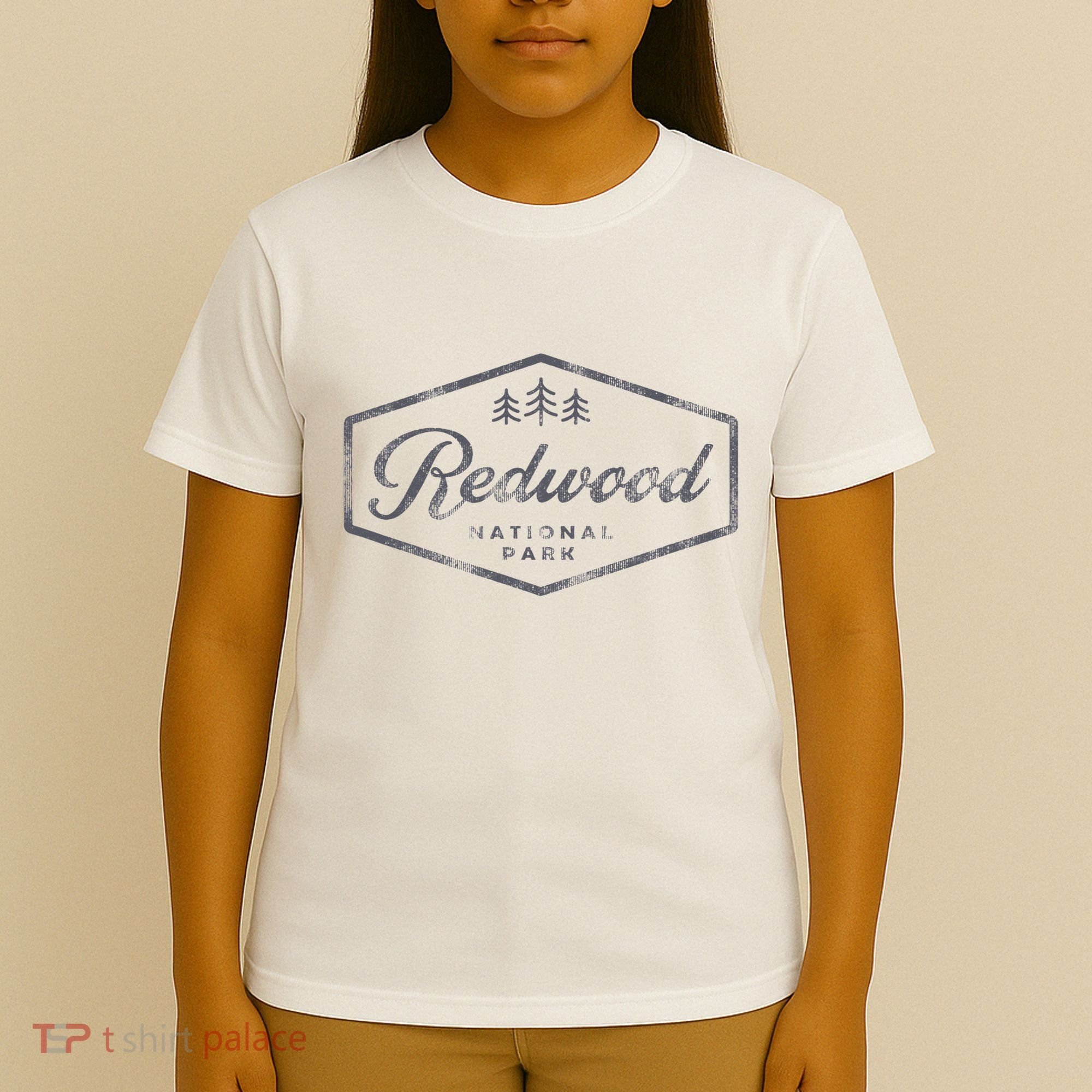 Vintage Redwood National Park California Souvenir Retro T-Shirt