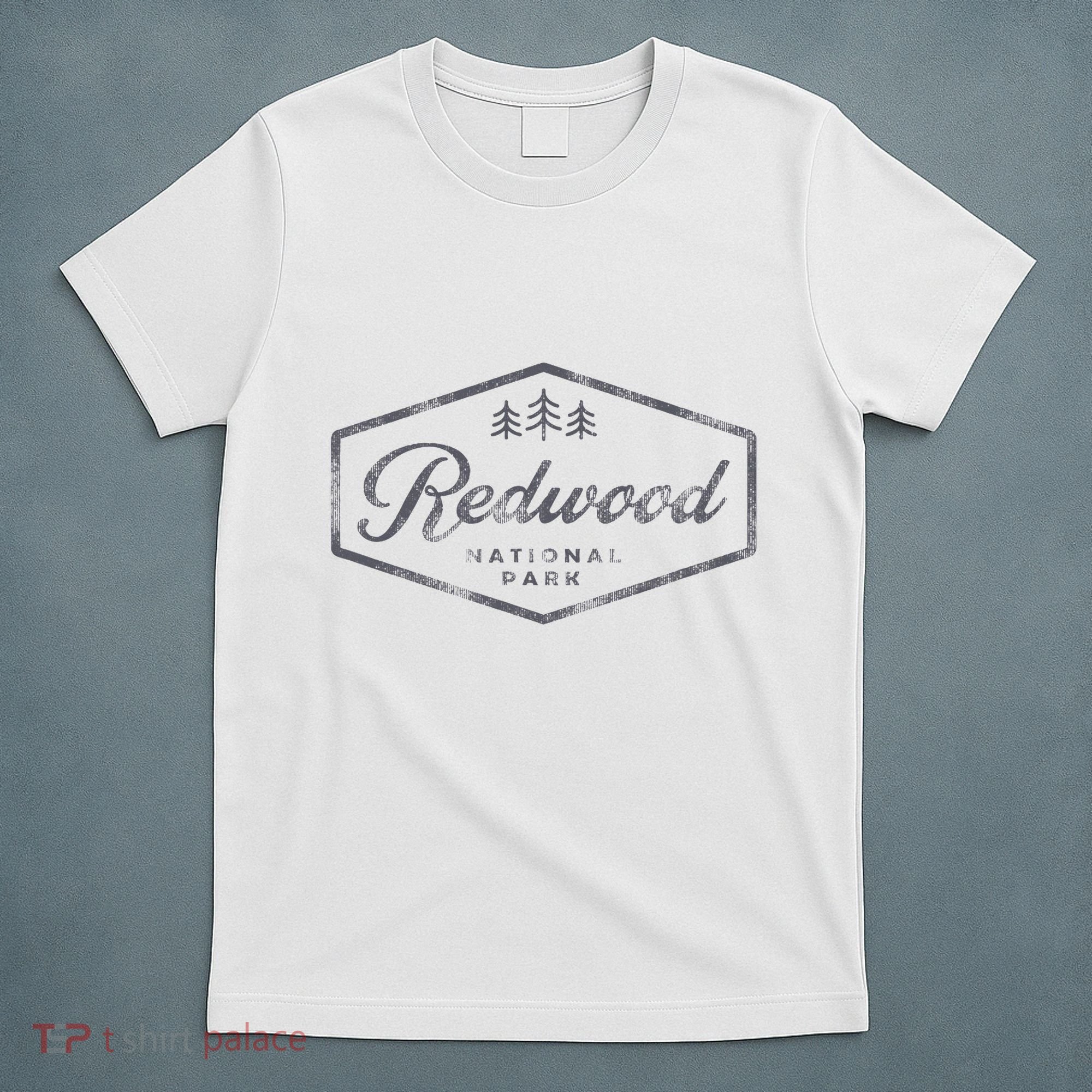 Vintage Redwood National Park California Souvenir Retro T-Shirt