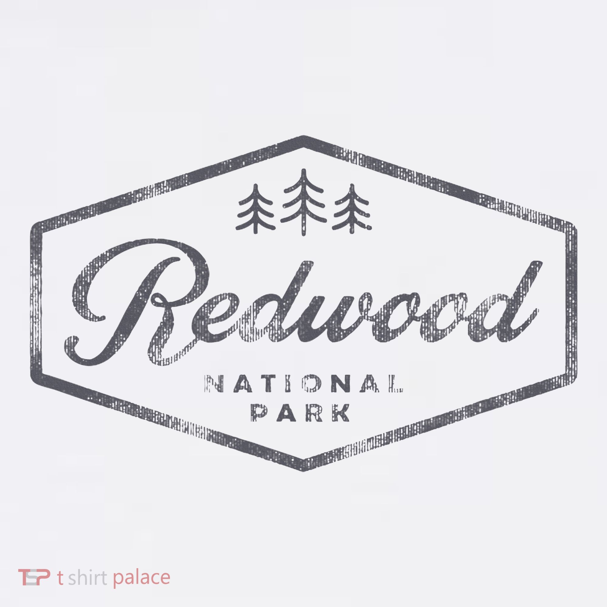 Vintage Redwood National Park California Souvenir Retro T-Shirt
