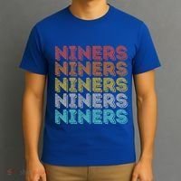 Vintage Retro Niners T-Shirt thumb 3
