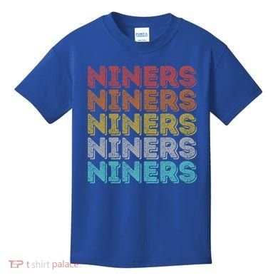 Vintage Retro Niners Kids T-Shirt