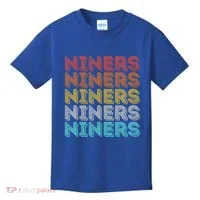 Vintage Retro Niners Kids T-Shirt thumb 0