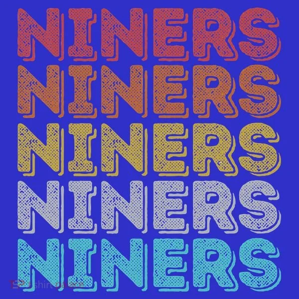 Vintage Retro Niners Kids T-Shirt
