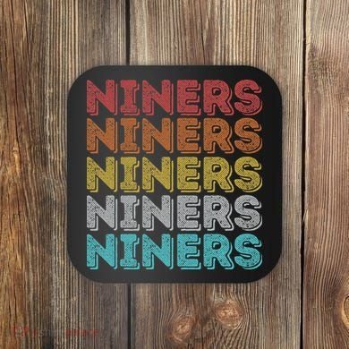 Vintage Retro Niners Coaster