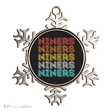 Vintage Retro Niners Ornament