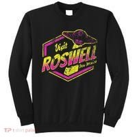 Visit Roswell New Mexico Ufo Aliens Retro Area 51 Vacation Sweatshirt thumb 0