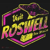 Visit Roswell New Mexico Ufo Aliens Retro Area 51 Vacation T-Shirt thumb 7