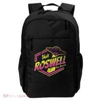 Visit Roswell New Mexico Ufo Aliens Retro Area 51 Vacation Backpack thumb 0